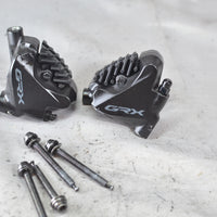 Shimano GRX BR-RX400 Hydraulic Brake Gravel Calipers Pair, 8/10 VG+