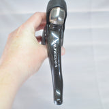 EXC+++ Shimano Ultegra 6700 ST-6700 LEFT/FRONT 2x Double STI Shifter, New Hood