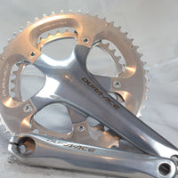 Shimano Dura Ace 7800 FC-7800 172,5 mm 53-39 10-Gang-Zweifach-Kurbelgarnitur, 9/10 EXC