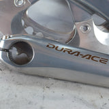 Shimano Dura Ace 7800 FC-7800 172,5 mm 53-39 10-Gang-Zweifach-Kurbelgarnitur, 9/10 EXC