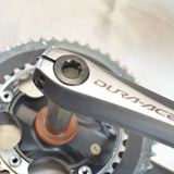 Shimano Ultegra 6700 10 Speed COMPACT Kurbelgarnitur FC-6750 50-34 172,5 mm Grau, 8/10 VG