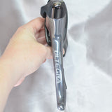 Shimano Ultegra 6600 ST-6600G Gray 2x DOUBLE  LEFT/FRONT Shifter, 7/10+ Nice