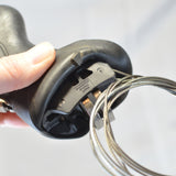 Shimano 105 5700 ST-5700 LEFT/FRONT 2x Double Black STI Shifter