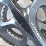 Shimano Ultegra 6700 10 Speed COMPACT Crankset FC - 6750 50 - 34 170mm, 8/10 VG - EJRecyclery - Cycling New & Used
