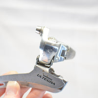 Shimano Ultegra 6600 FD-6600 10 Speed 34.9mm Clamp-On Front Derailleur, 8/10