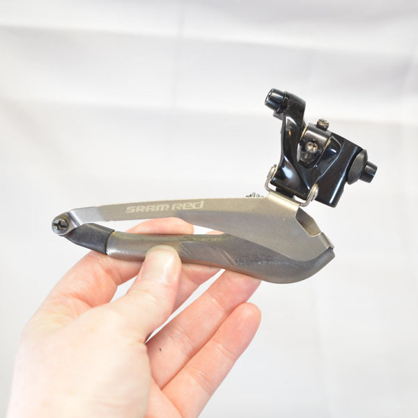 SRAM Red 10 Speed Braze-On Front Derailleur, 9/10 EXC