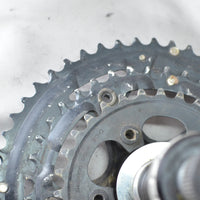 Shimano FC-R600 50-39-30 TRIPLE 10 Speed Road Crankset 172.5 mm, 7/10 Nice