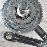 Shimano FC-R600 50-39-30 TRIPLE 10 Speed Road Crankset 172.5 mm, 7/10 Nice