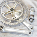 Shimano Ultegra 6500 9 Speed DOUBLE Crankset FC - 6500 53 - 39 172.5mm + 109.5mm BB - EJRecyclery - Cycling New & Used