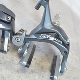 EXC+ Takeoff Shimano Ultegra 6700 BR-6700 Front & Rear Brake Caliper Pair Gray