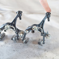 EXC+ Takeoff Shimano Ultegra 6700 BR-6700 Front & Rear Brake Caliper Pair Gray