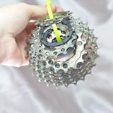 Shimano CS-HG50-9 Hyperglide 12-25, 9 Speed Cassette, 8/10 VG