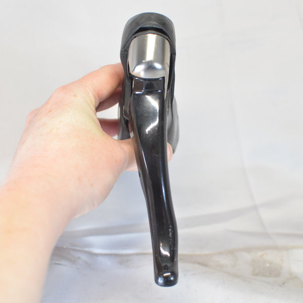 VG+ Shimano 105 5700 ST-5700 LEFT/FRONT 2x Double STI Shifter, Black, 8/10+