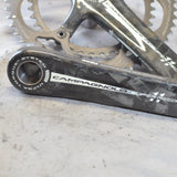Campagnolo SUPER RECORD 11 Speed 172.5mm 53 - 39 Carbon/Titanium Crankset, 9/10 EXC+ - EJRecyclery - Cycling New & Used