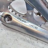 Shimano Dura Ace 7800 FC-7800 175mm 53-39 10 速双曲柄组，8/10 VG