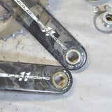 Campagnolo SUPER RECORD 11 Speed 172.5mm 53 - 39 Carbon/Titanium Crankset, 9/10 EXC+ - EJRecyclery - Cycling New & Used
