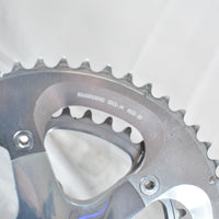 Shimano Dura Ace 7800 FC-7800 175mm 53-39 10 速双曲柄组，8/10 VG