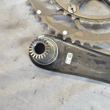 Campagnolo SUPER RECORD 11 Speed 172.5mm 53 - 39 Carbon/Titanium Crankset, 9/10 EXC+ - EJRecyclery - Cycling New & Used