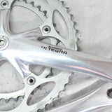 Shimano Ultegra 6500 9 速 DOUBLE 曲柄组 FC-6500 53-39 172.5mm 银色，不错