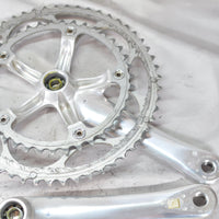 Shimano Ultegra 6500 9 Speed Double Kurbelgarnitur FC-6500 53-39 172,5 mm Silber, schön