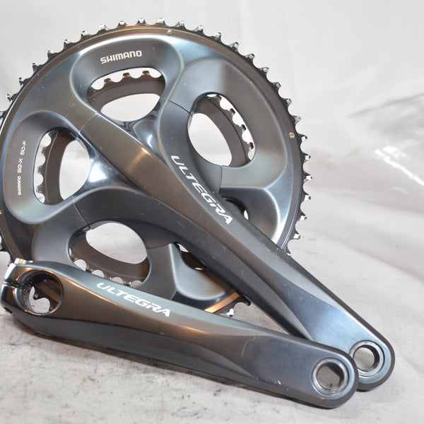 EXC+ Shimano Ultegra 6700 10 Speed COMPACT Crankset FC-6750 50-34 172.5mm 9/10+