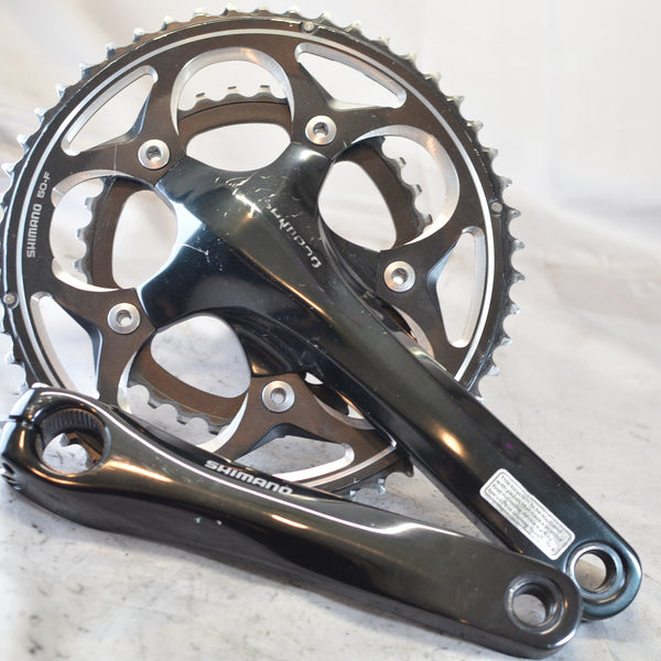 Shimano FC-R553 172,5 mm FC-R600 Triple 50-39-30 10 Speed Kurbelgarnitur mit Innenlager