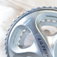 Shimano Ultegra 6700 10 Speed COMPACT Crankset FC-6750 50-34 172.5mm 8/10 VG