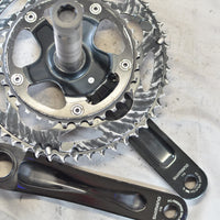 Shimano FC-R553 172,5 mm FC-R600 Triple 50-39-30 10 Speed Kurbelgarnitur mit Innenlager