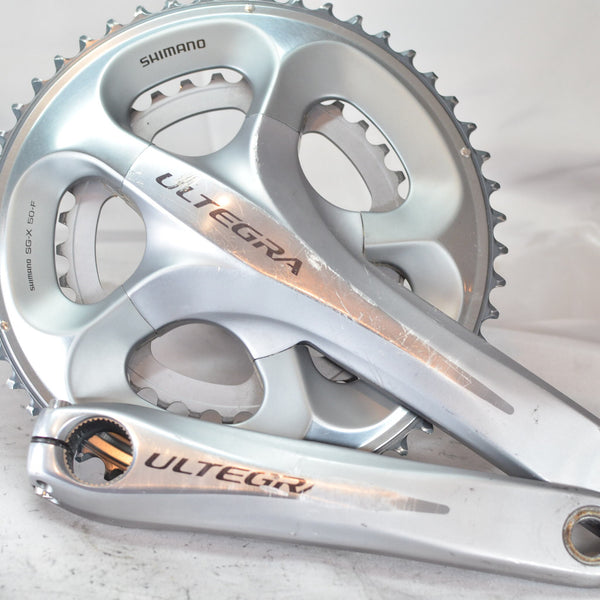 Shimano Ultegra 6700 10 Speed COMPACT Crankset FC-6750 50-34 172.5mm 8/10 VG