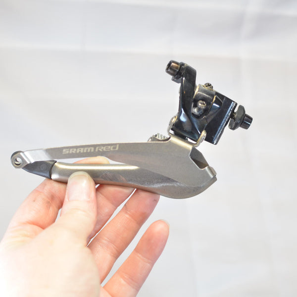 SRAM Red 10 Speed Braze-On Front Derailleur, 8/10 VG