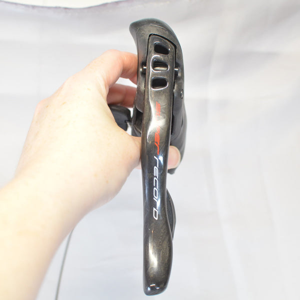 NEW Campagnolo Super Record 12 Speed LEFT/FRONT 2x Shifter w/Cables & Housing