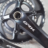 Shimano RX810 COMPACT Crankset FC-RX810 48-31 172.5mm + Bottom Bracket 9/10 EXC+