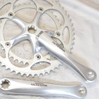 NEW Takeoff Shimano Ultegra 6500 9 Speed DOUBLE Crankset FC-6500 53-39 172.5mm