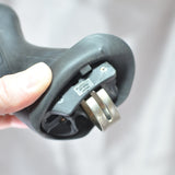 Shimano 105 5700 ST-5700 LEFT/FRONT 2x Double STI Shifter, Black, 7/10 Nice