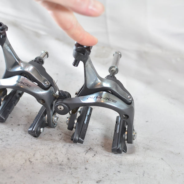 Shimano Dura Ace 7900 BR-7900 Dual Pivot Bremssattel VORN &amp; HINTEN, 8/10 VG