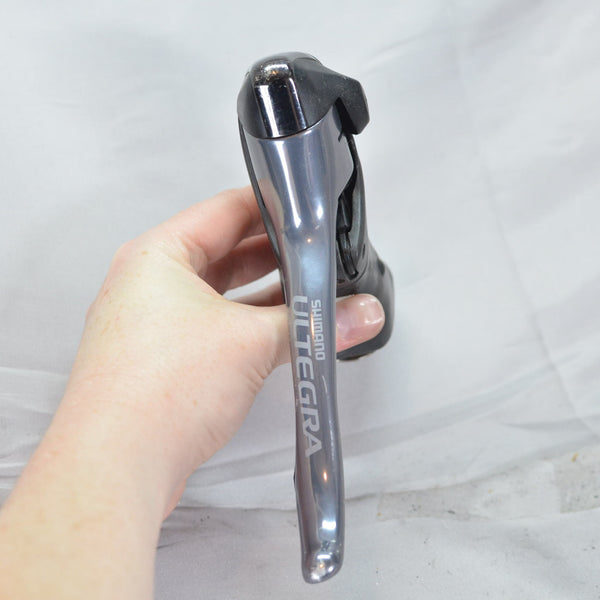 Shimano Ultegra 6600 ST-6600G 灰色 10 速 RIGHT/REAR STI 变速杆，8/10 VG