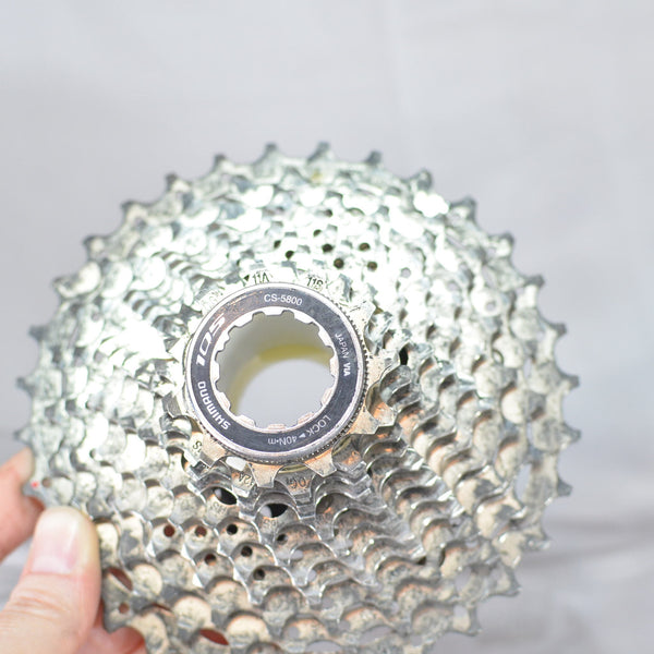 Shimano 105 5800 CS-5800 11-32 11 Speed Road Cassette, 8/10 VG+