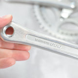 RARE Shimano 600 Touring Crankset 170mm 52/42 3 Bolt 94mm JIS Square Taper
