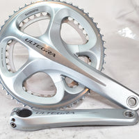 Shimano Ultegra 6700 10 Speed Crankset FC-6700  52-39 172.5mm Silver, 8/10 VG+