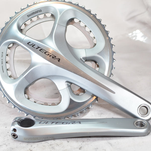 Shimano Ultegra 6700 10 Speed Crankset FC-6700  52-39 172.5mm Silver, 8/10 VG+