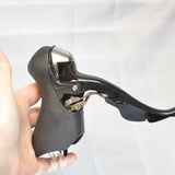 Shimano 105 5700 ST-5700 左/前 2x 双 STI 变速杆，黑色，8/10 VG