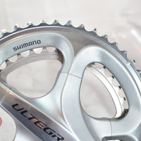 Shimano Ultegra 6700 10 Speed Crankset FC-6700  52-39 172.5mm Silver, 8/10 VG+