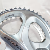 Shimano Ultegra 6700 10 Speed Crankset FC-6700  52-39 172.5mm Silver, 8/10 VG+