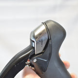Shimano 105 5700 ST-5700 左/前 2x 双 STI 变速杆，黑色，8/10 VG