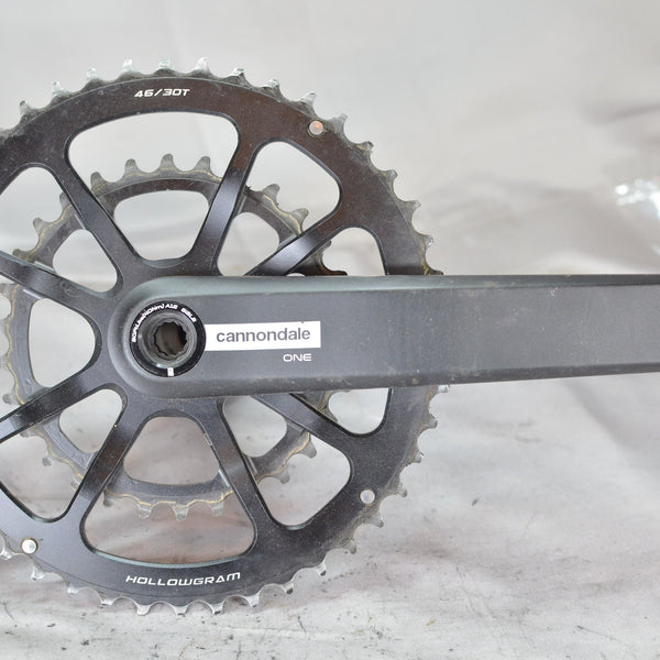 Cannondale One HollowGram 46/30 172.5 Compact Double Crankset Topstone