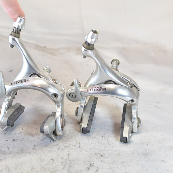 Shimano Ultegra 6500 BR-6500 FRONT & REAR PAIR/SET Brake Calipers, 8/10 VG