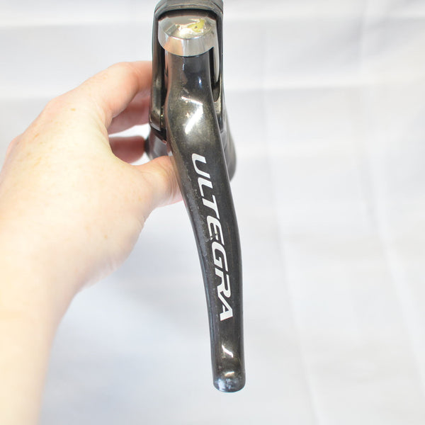 Shimano Ultegra 6800 ST-6800 LEFT/FRONT 2x Double STI Shifter, 8/10 VG