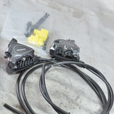 New Takeoff Shimano BR-RS805 Hydraulic Disc Brake Calipers Pair, Flat Mount