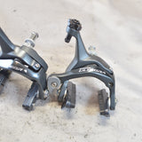 EXC++ Shimano Ultegra 6700 BR-6700 Front & Rear Brake Caliper Pair Gray, 9/10