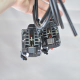 New Takeoff Shimano BR-RS805 Hydraulic Disc Brake Calipers Pair, Flat Mount